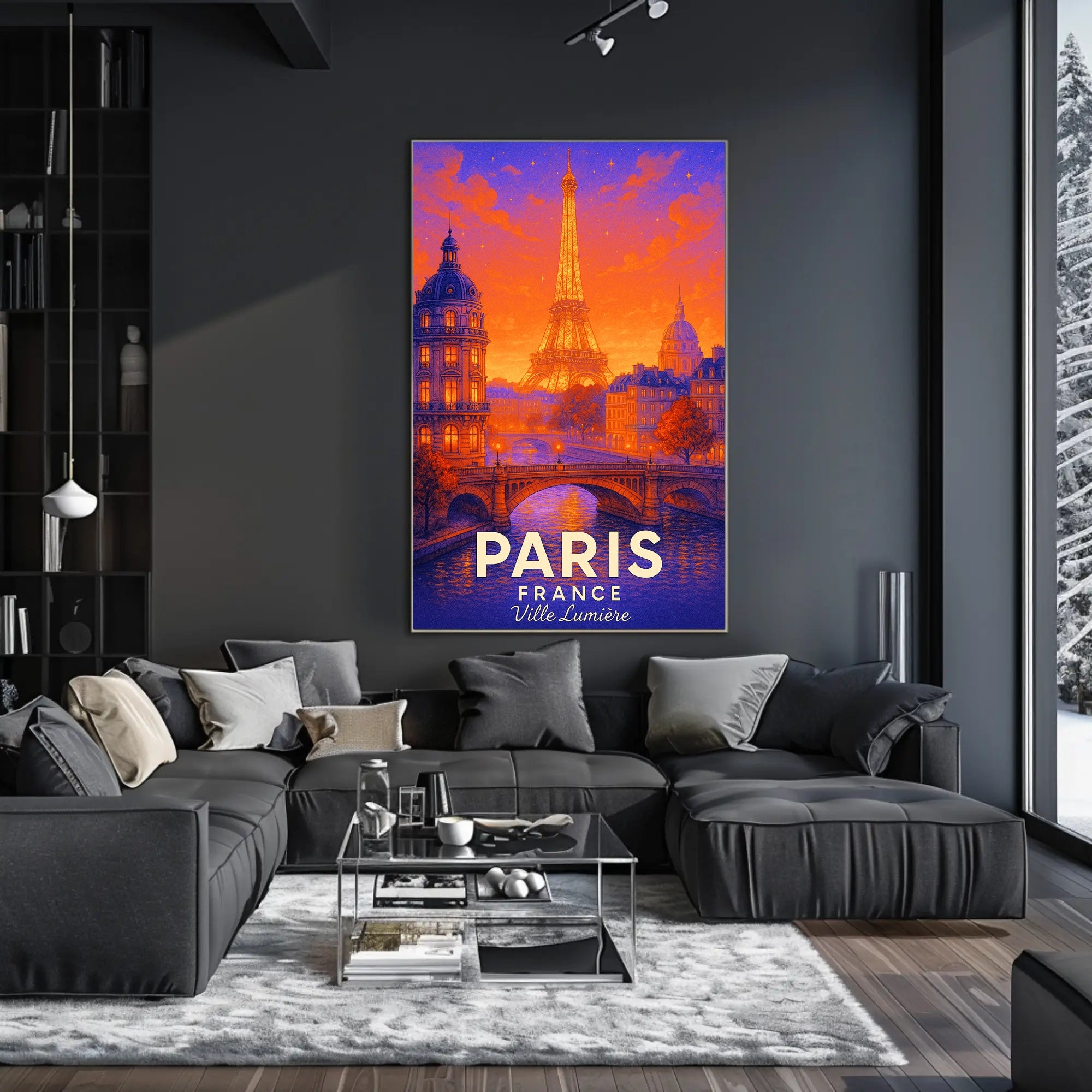 Paris - Ville Lumière Poster PosterGoat