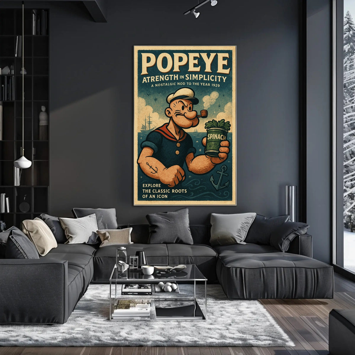 Popeye 1929 Art Poster POP-58