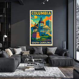 Columbia, South Carolina Poster