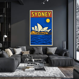 Sydney Pop Art Poster