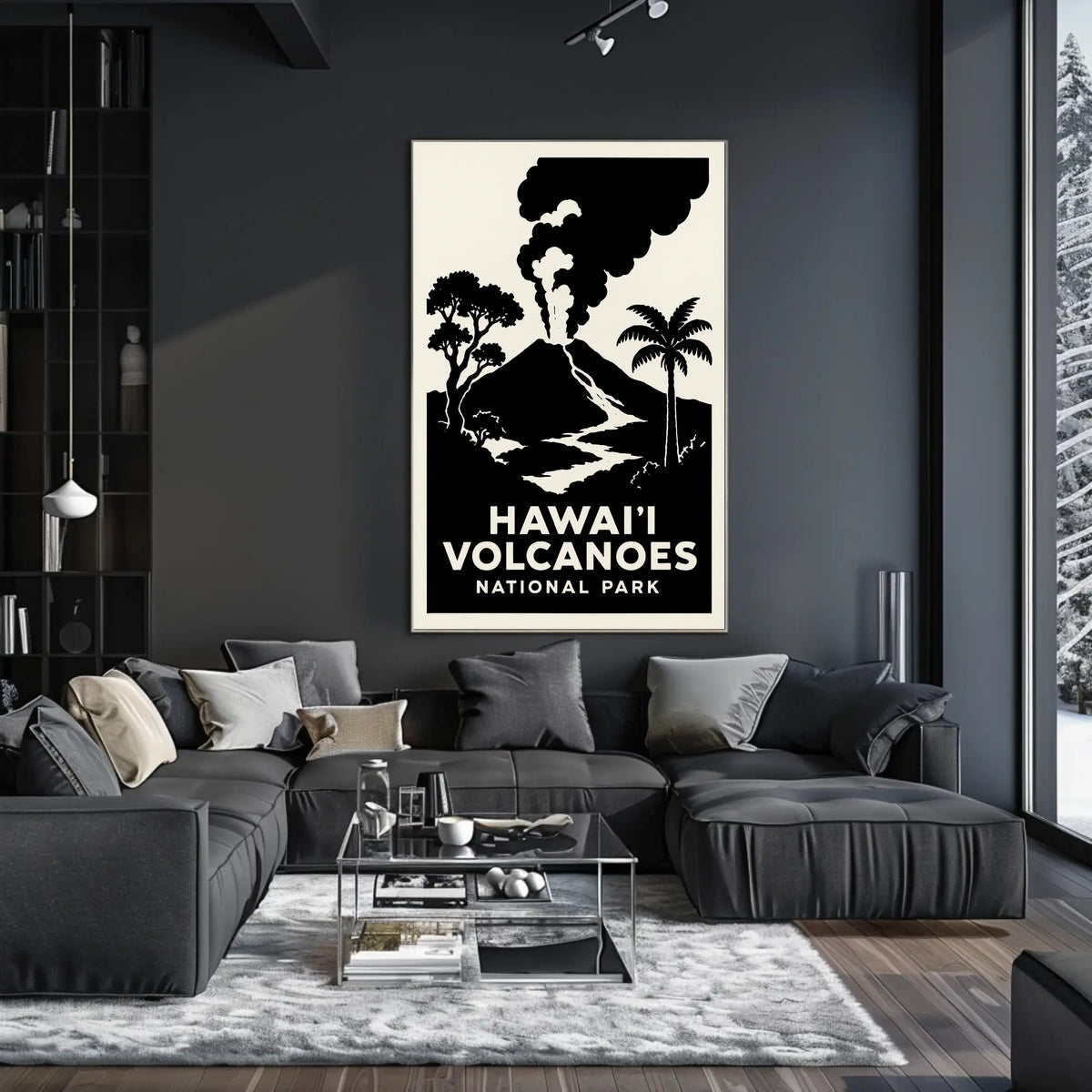 Hawaii Volcanoes National Park Wanderlust Poster