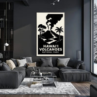 Hawaii Volcanoes National Park Wanderlust Poster