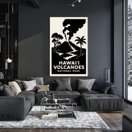 Hawaii Volcanoes National Park Wanderlust Poster