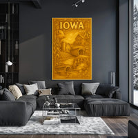 Iowa Heritage Poster