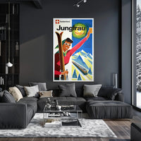 Explore the Jungfrau Region Poster PosterGoat