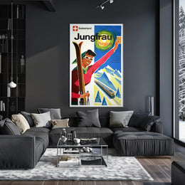 Explore the Jungfrau Region Poster PosterGoat