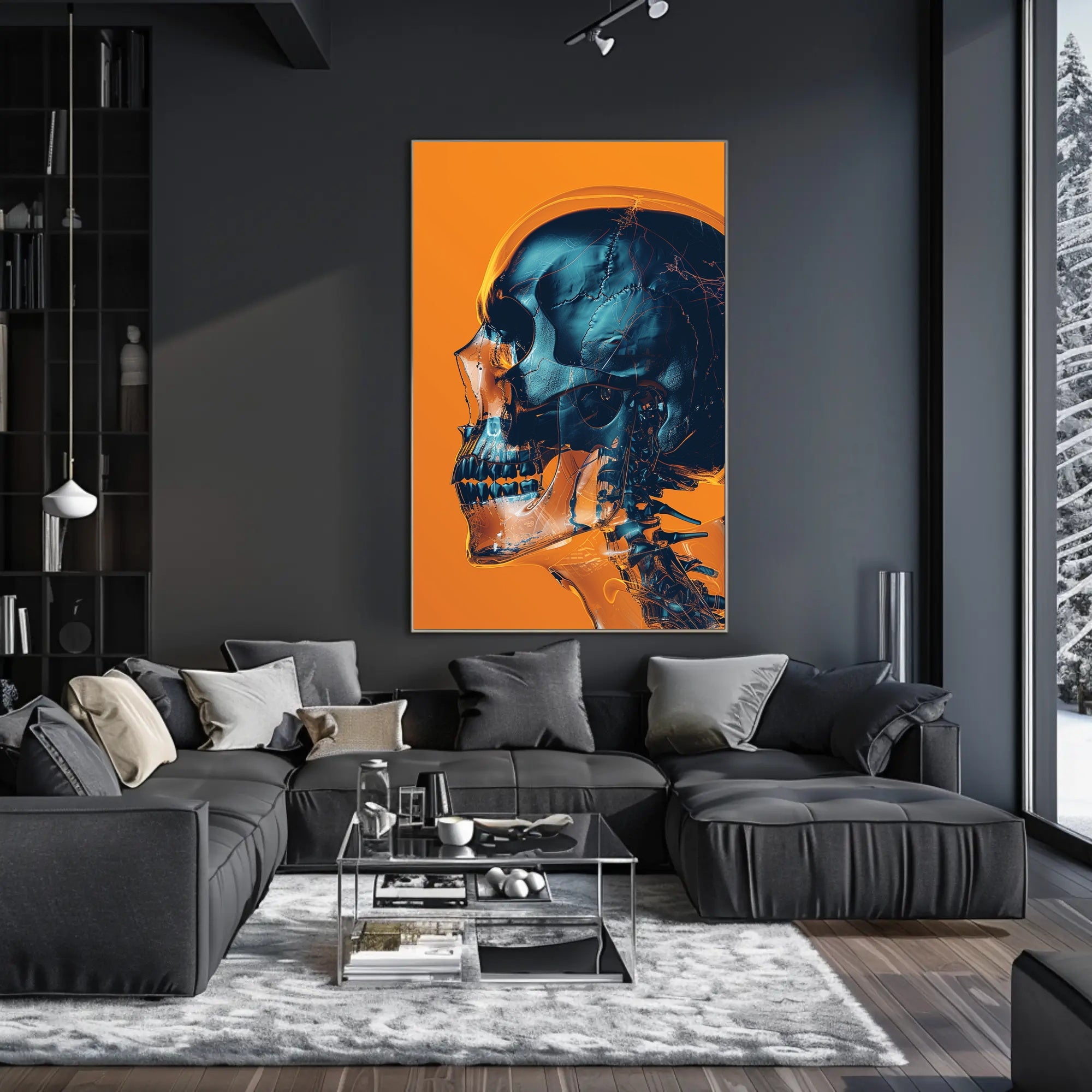 Vibrant Anatomy Poster PosterGoat