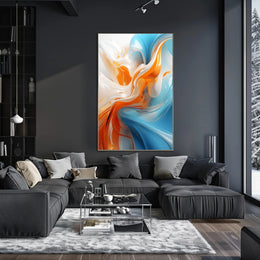 Abstract Fluid Dynamics Abstract Poster PosterGoat