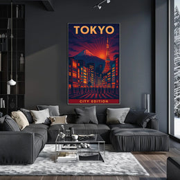 Tokyo City Edition Poster