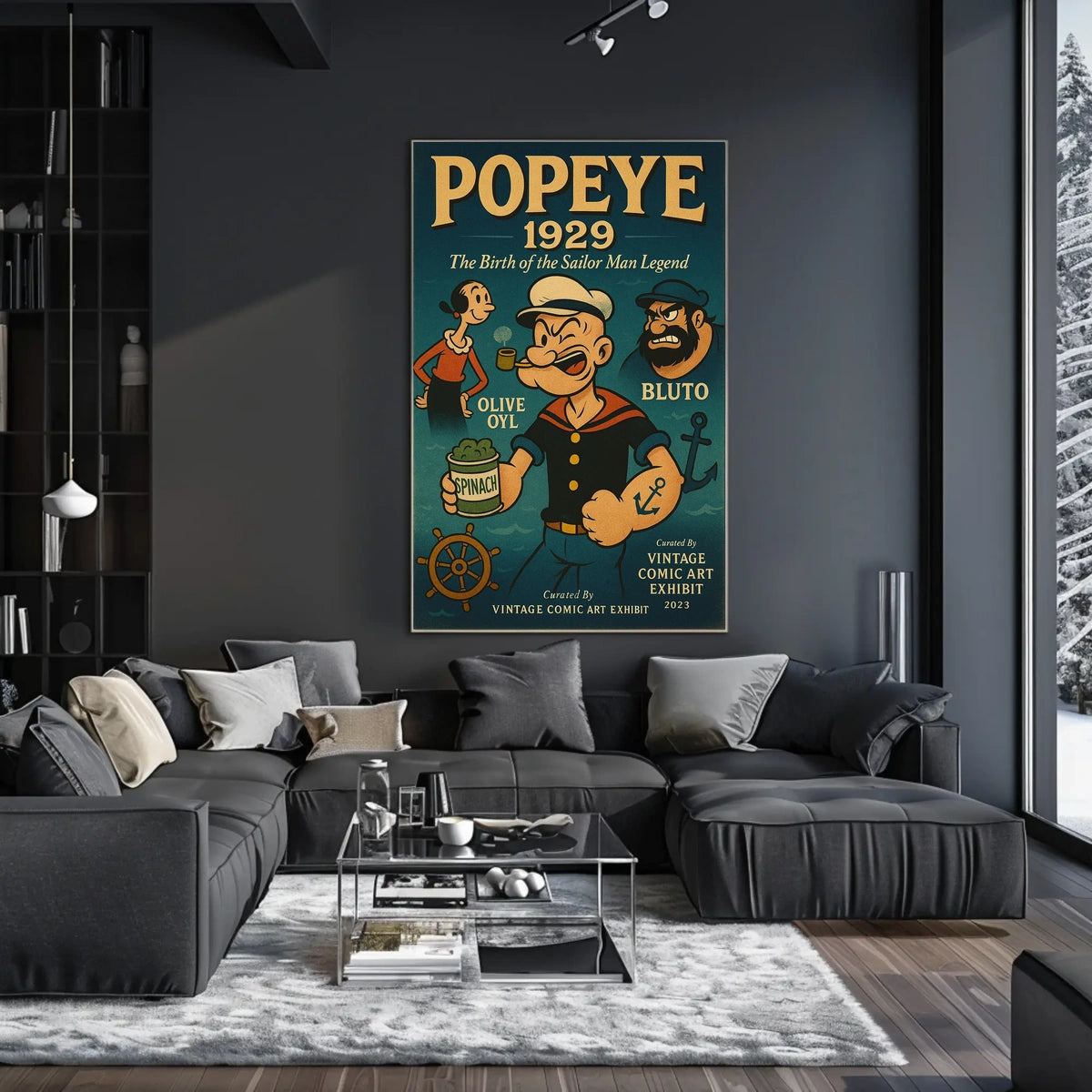 Popeye 1929 Art Poster POP-111