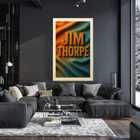 Jim Thorpe Tribute Poster