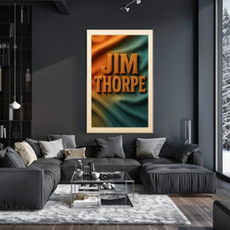 Jim Thorpe Tribute Poster