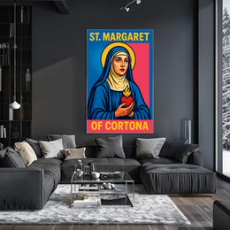 St. Margaret of Cortona Poster