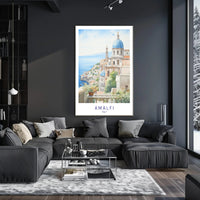 Amalfi Coastline Poster PosterGoat