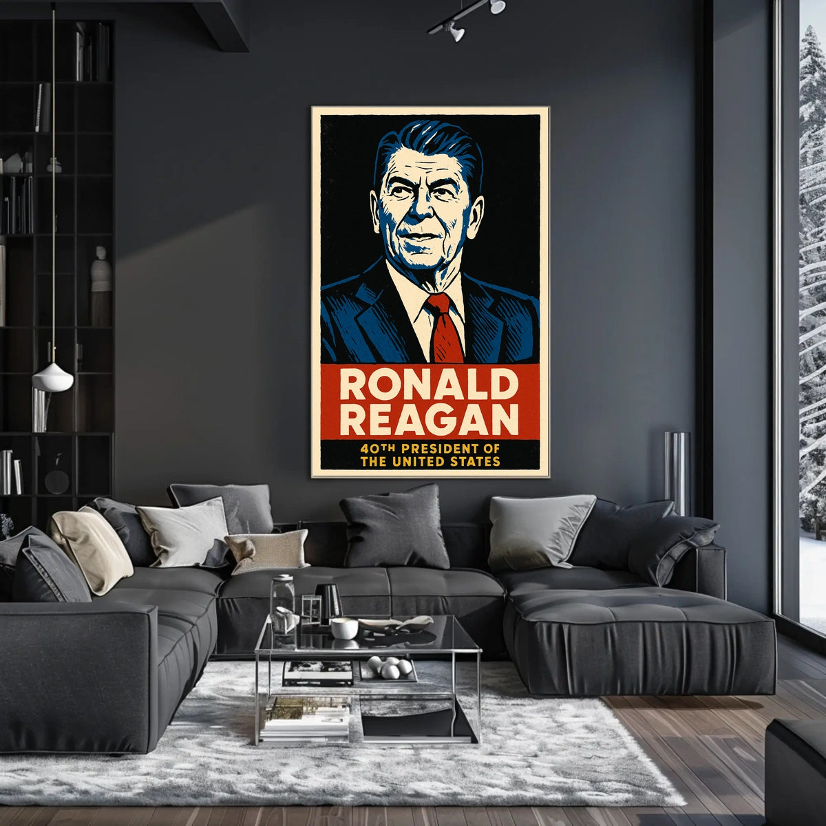 Ronald Reagan 40Th President Poster