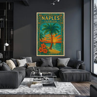 Naples, Florida Tropical Paradise Poster