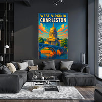 Charleston, West Virginia Poster