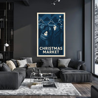 Christmas Market Celebration Poster