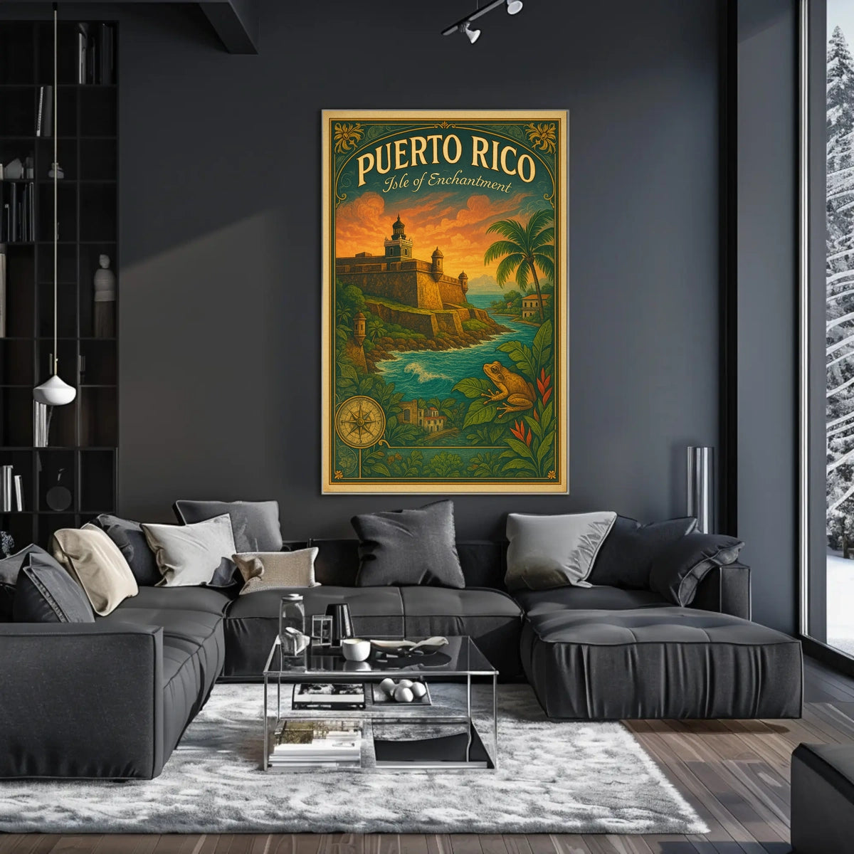 Puerto Rico Isle Of Enchantment Poster