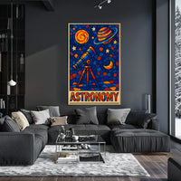 Astronomy Art Poster