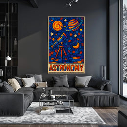 Astronomy Art Poster