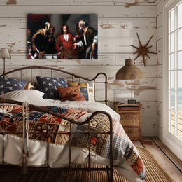 Baroque Masterpiece Scene Historical or Presidential Poster