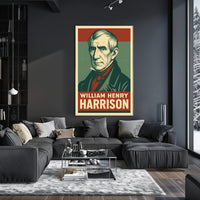 William Henry Harrison Photography Realism Collector Poster