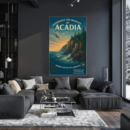 Experience the Majesty of Acadia Poster PosterGoat