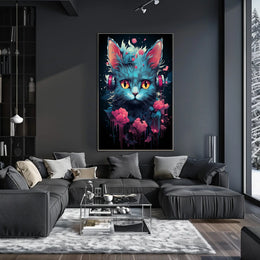 Feline Fantasy Poster