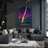 Louisville Slugger A Tribute to Kentucky Poster