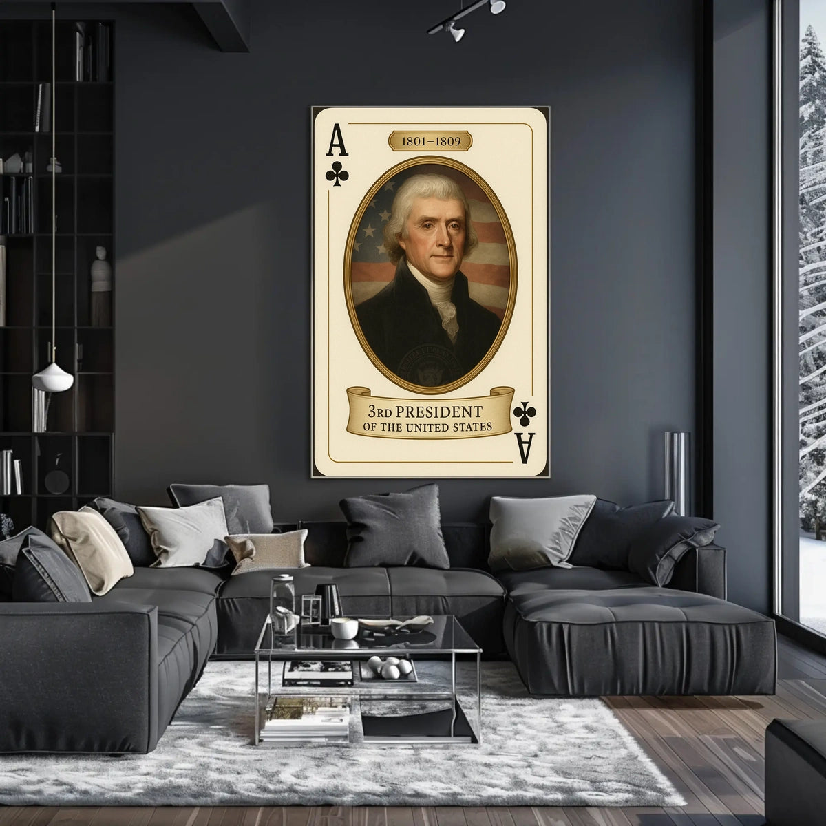 Jefferson Third President of the United States Poster