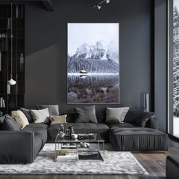 Tranquil Winter Landscape Poster