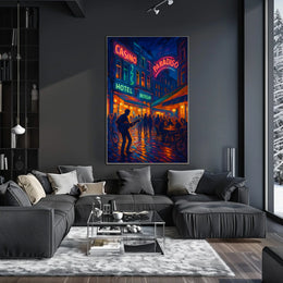Neon Nights in Mokum Poster