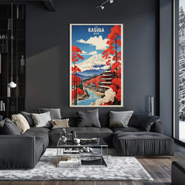 Japanese Serenity: Mount Fuji Cultural Heritage Poster