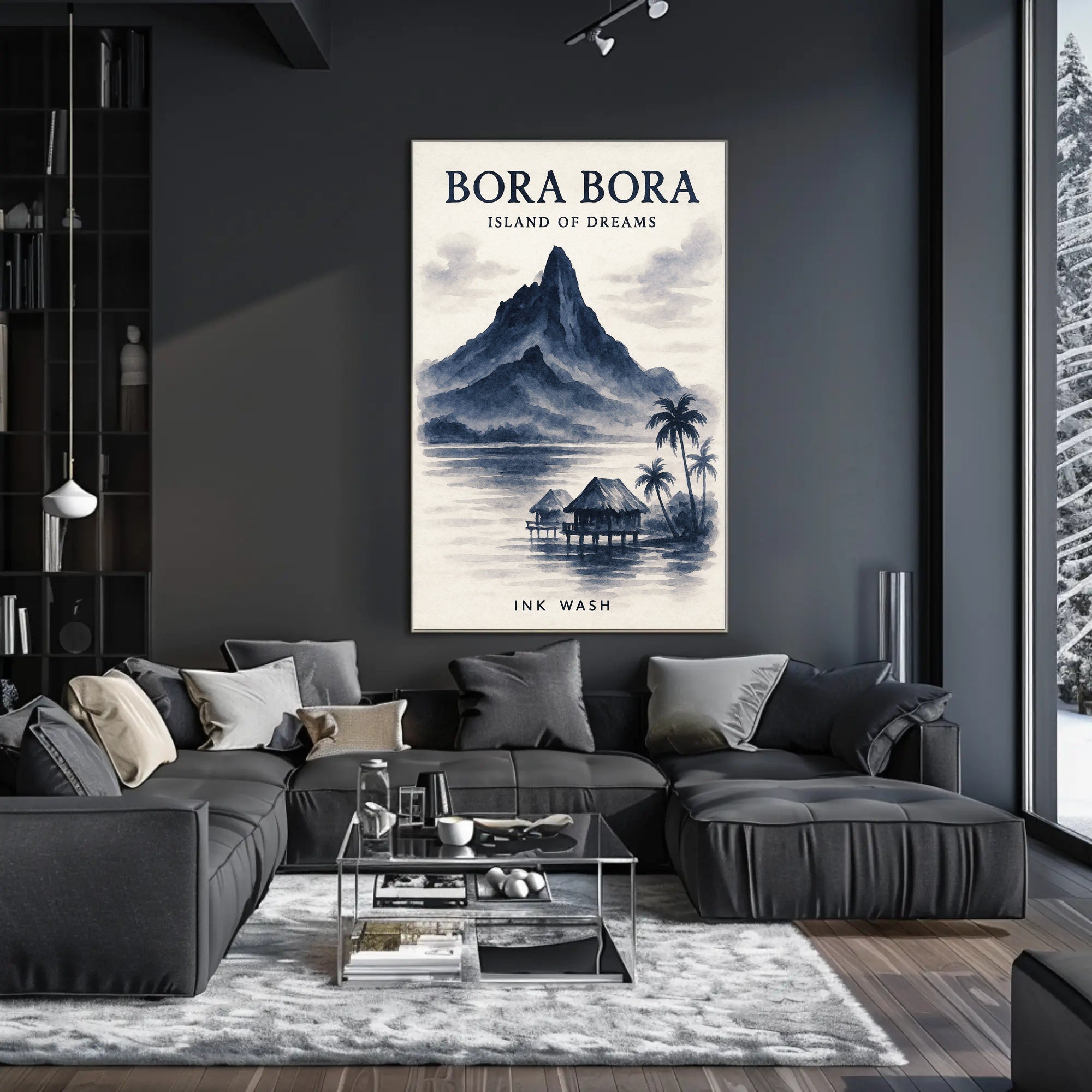 Bora Bora Island of Dreams Poster PosterGoat