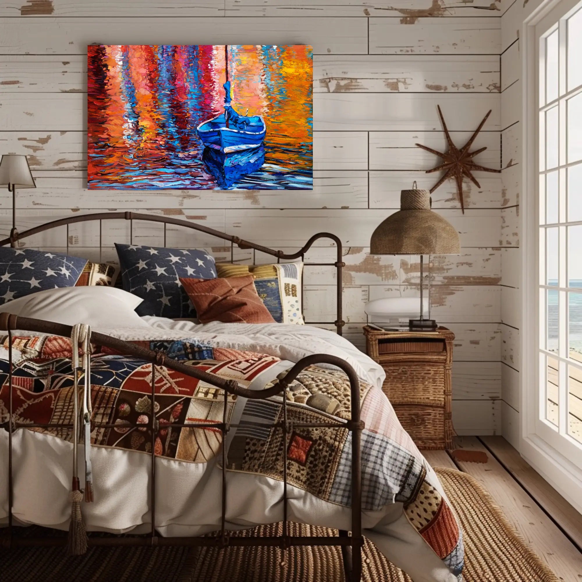 Vibrant Reflections Poster