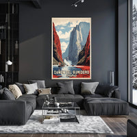 Cañón del Sumidero Scenic Travel Adventure Poster
