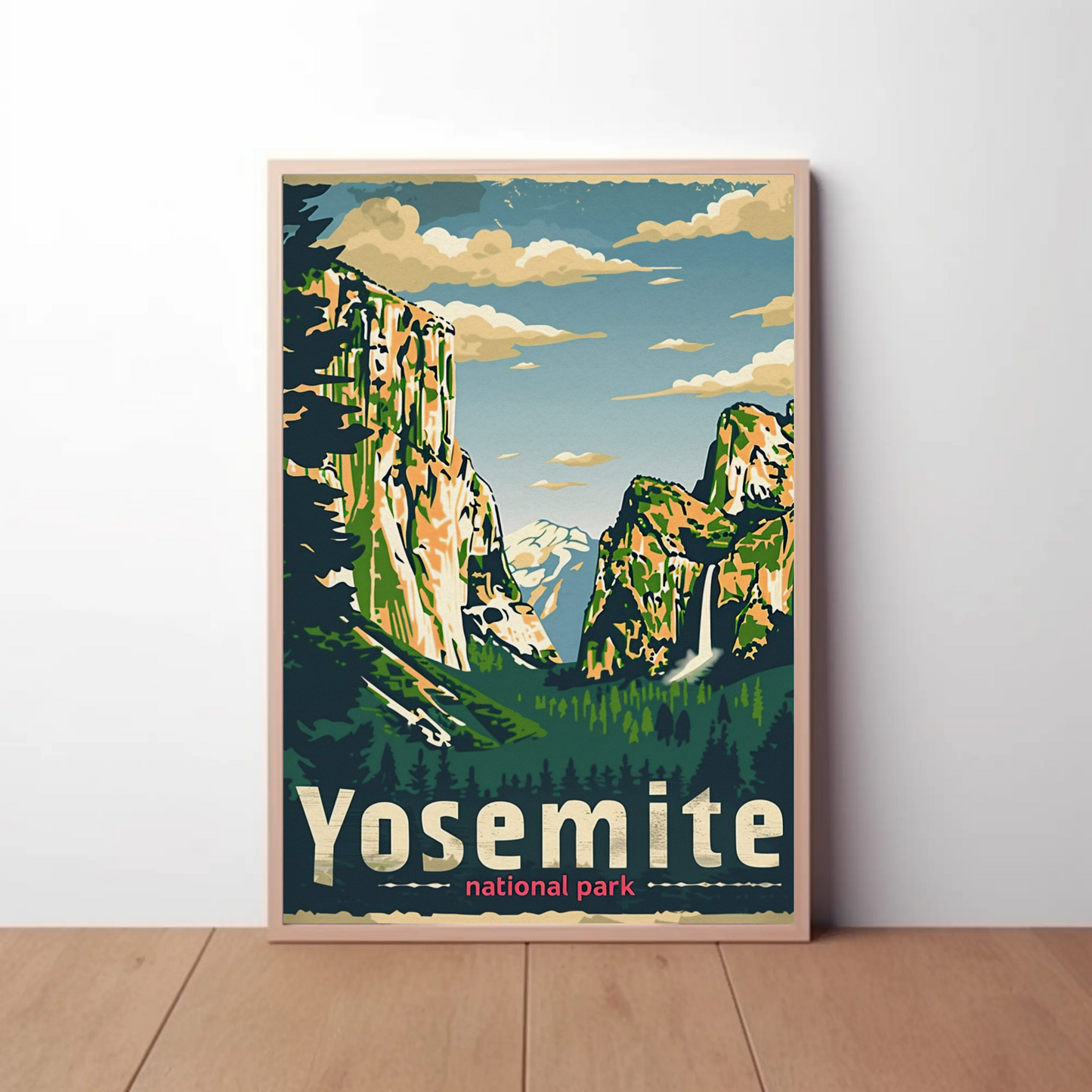 Yosemite National Park El Capitan Travel Poster