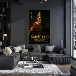 Saint Leo The Great Poster