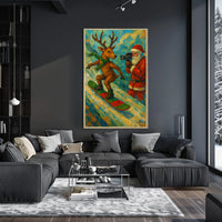 SantaS Winter Adventure Poster