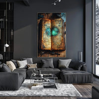 Ancient Mystical Book Fantasy or Mythology Poster