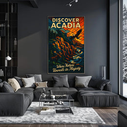 Discover Acadia Poster