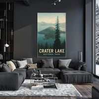Crater Lake National Park Poster