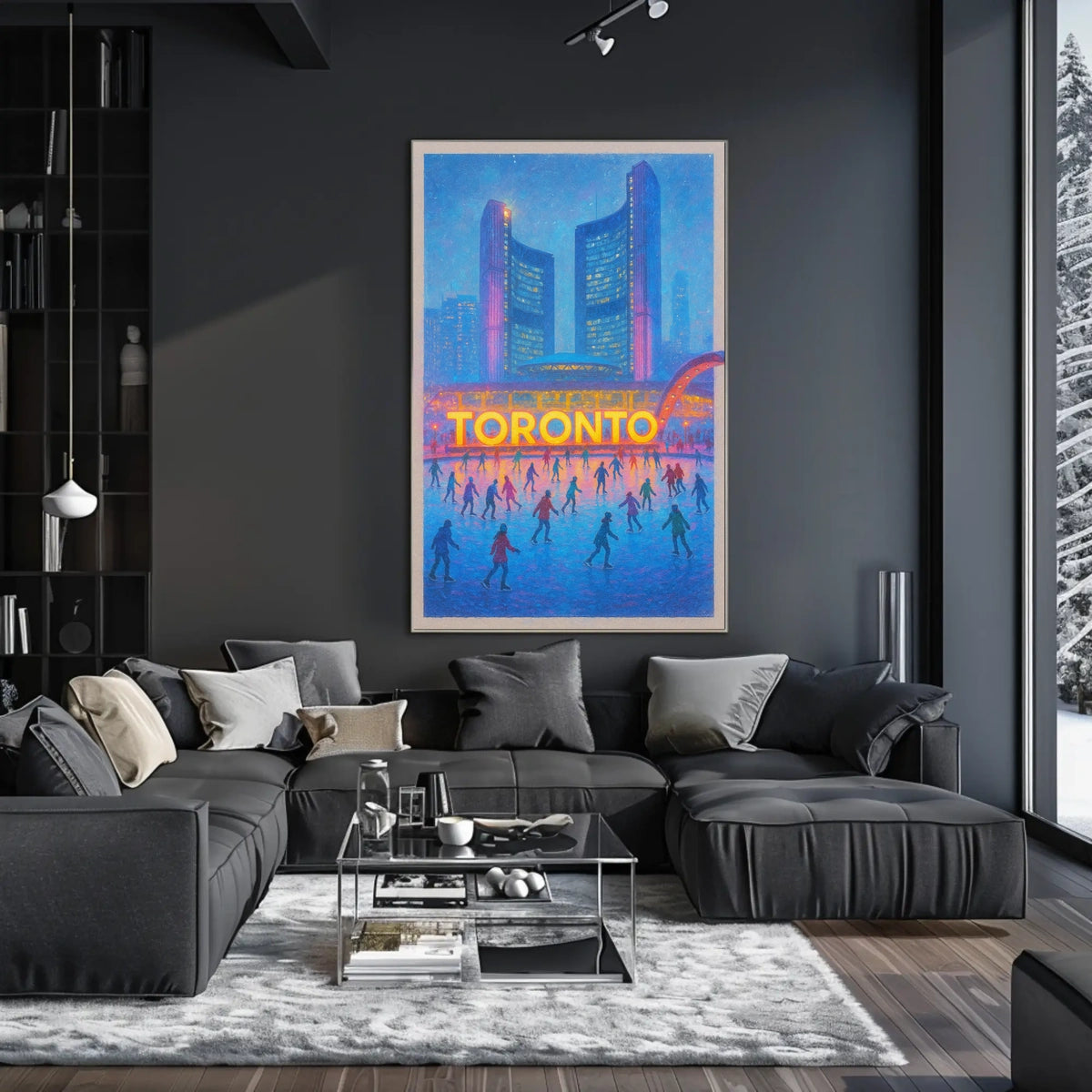 Toronto Winter Wonderland Poster