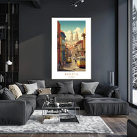 Streets of Bogotá Poster PosterGoat