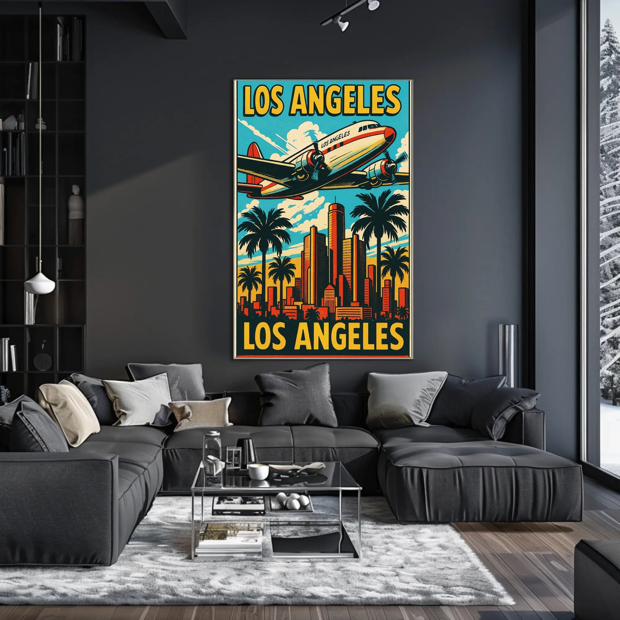 Los Angeles Travel Poster PosterGoat