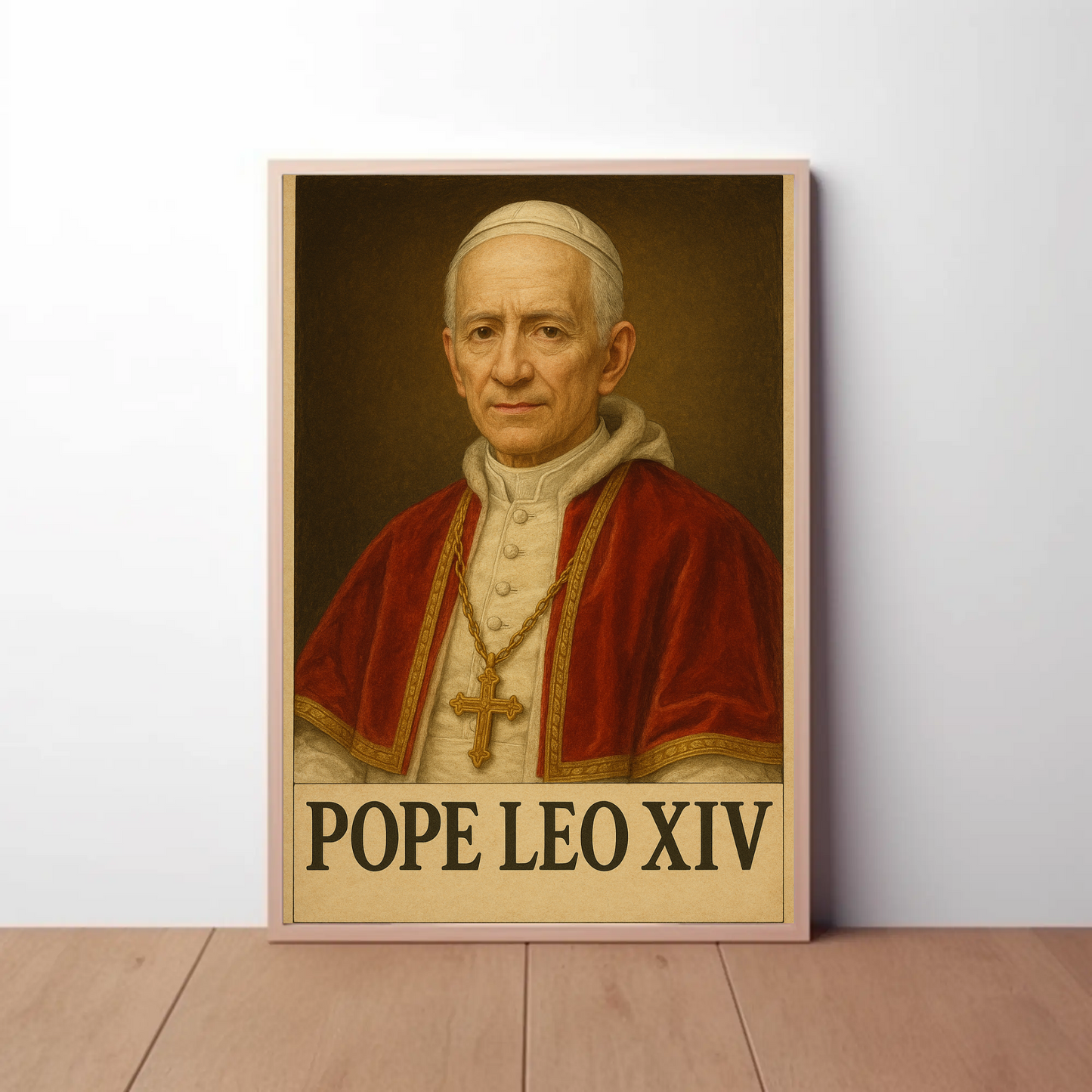 Portrait of Pope Leo XIV Portrait Poster