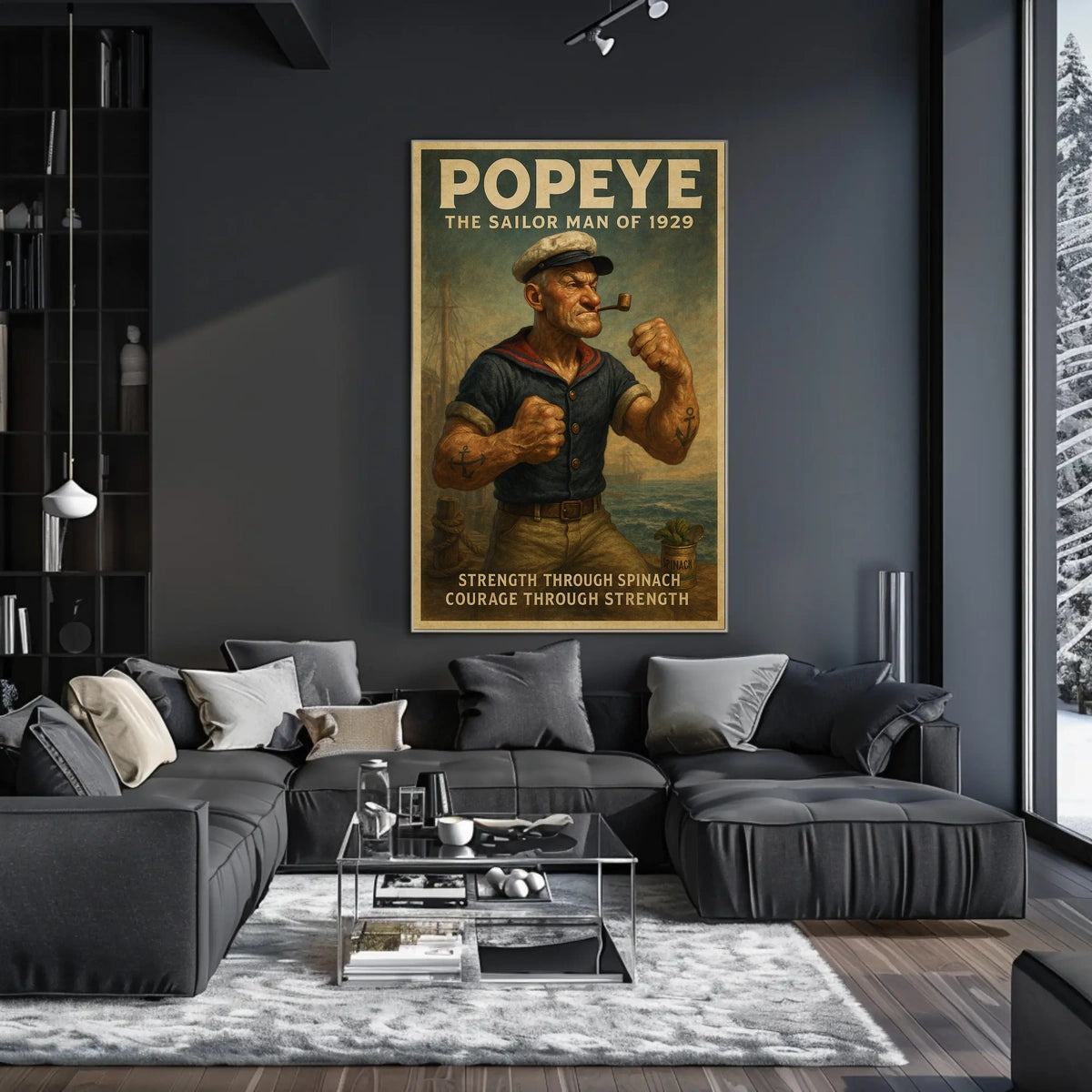 Popeye 1929 Art Poster POP-192