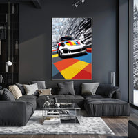 Vibrant Speed Poster PosterGoat