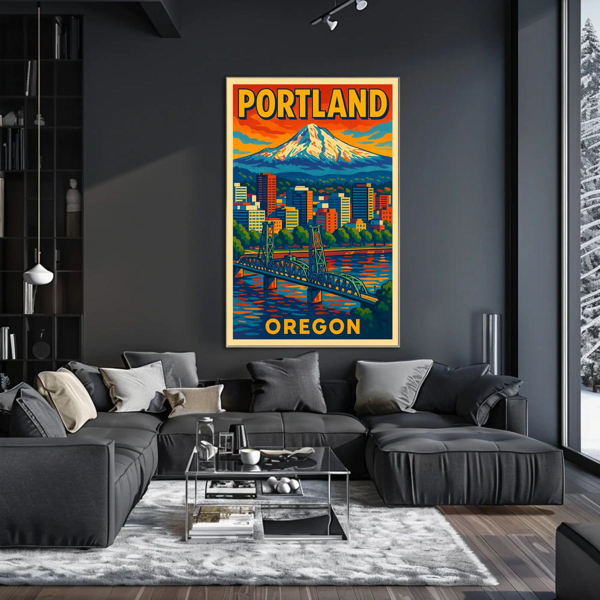 Portland, Oregon Poster